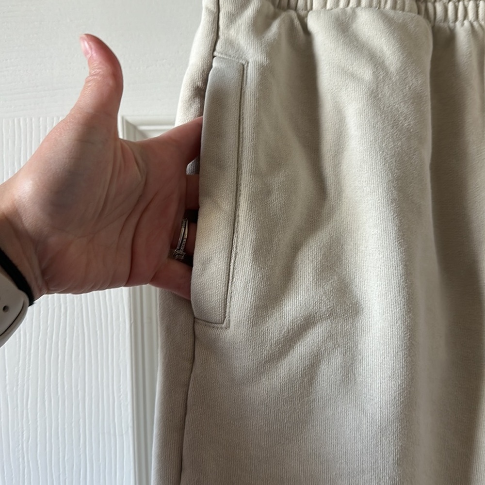 Talentless Heavyweight Embroidered Sweatpants- Bone - Picture 5 of 7
